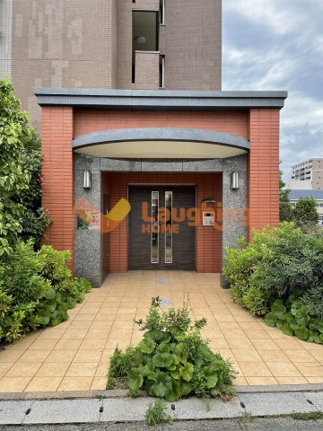 ベスタ櫛原のエントランス|落ち着いたエントランスです