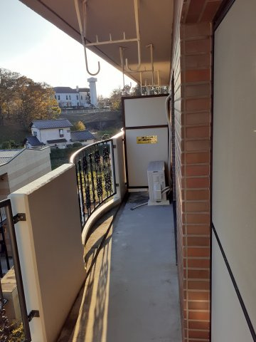 コーラルリーフのバルコニー|陽当たり良好なバルコニーです