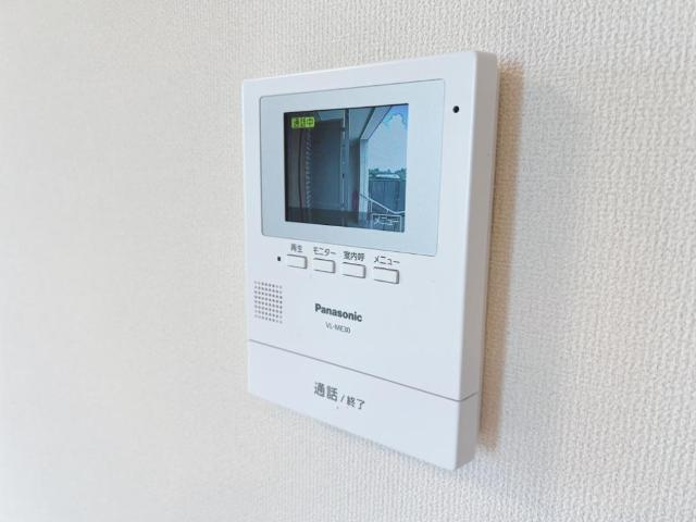 グランドソレーユのセキュリティ|カメラ付インターホン
