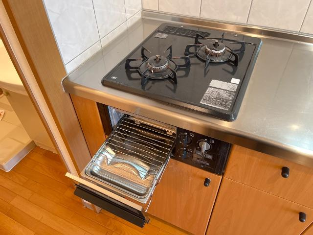 シティルミナスの設備|2口ガスコンロ