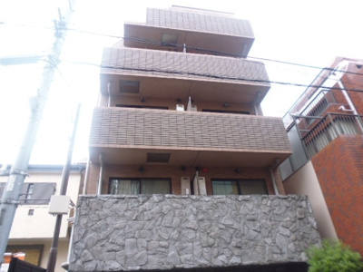 【外観】 | フェニックス中野新橋パインアイル | 鉄筋コンクリート造のがっしりした建物。