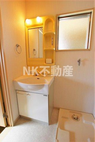 【洗面所】 | Ritz小阪（リッツ小阪）（河内小阪賃貸） | 広い洗面スペース