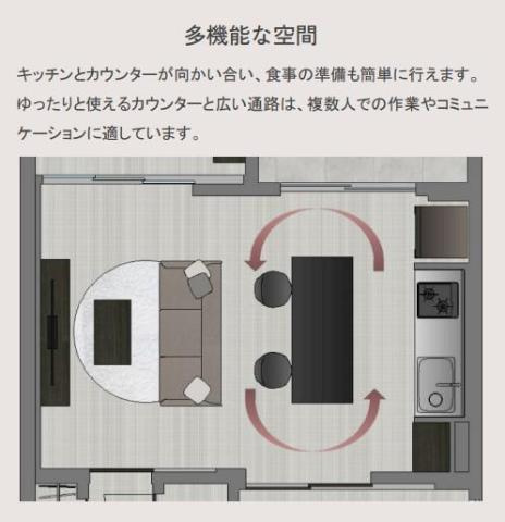 Ｍａｉｓｏｎ　ｄｅ　Ｔｈａｌｉａ （メゾン　ド　タリア）の居間・リビング|その他（イメージ）