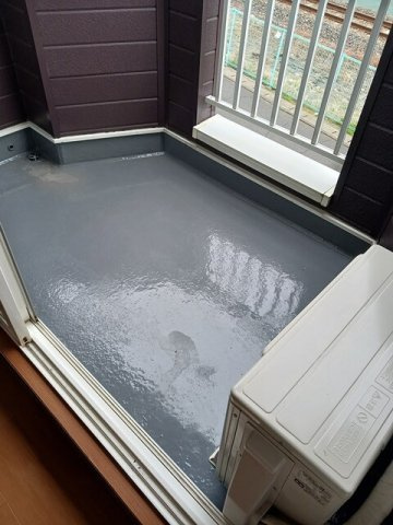 コーポ太陽Ⅱのバルコニー|落ち着いた時間を過ごせるバルコニーです