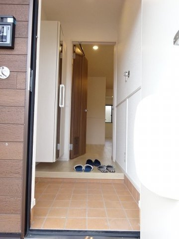 アウローラⅡの玄関|きれいな玄関です