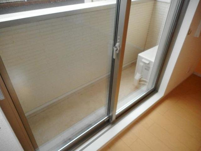 リーリエのバルコニー|陽当たり良好なバルコニーです