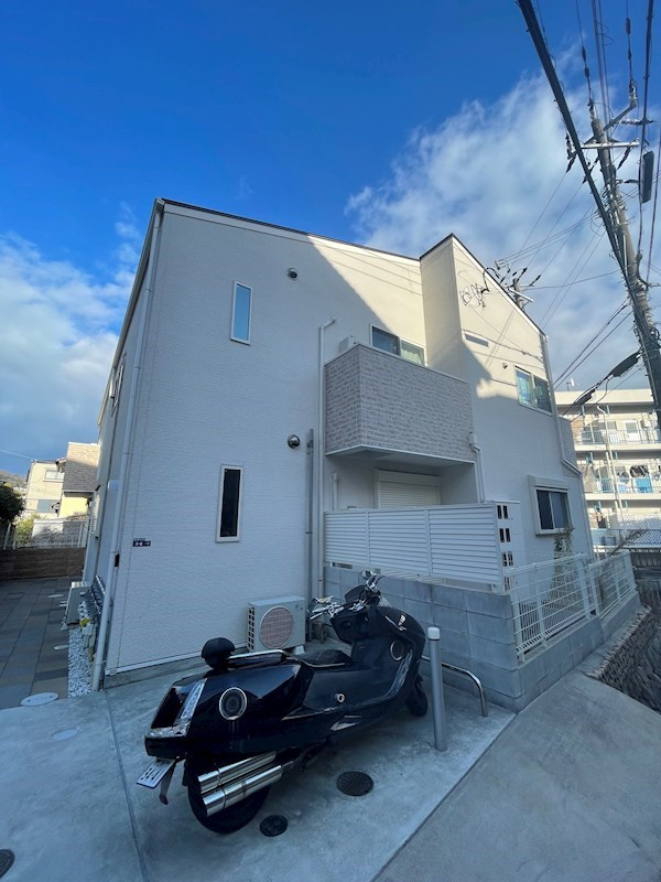 神戸市長田区西山町４丁目のアパートの外観