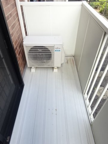 シャルマンＡのバルコニー|広々としたバルコニーです