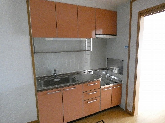 シャルマンＡのキッチン|きれいなキッチンです