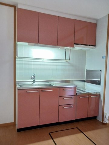 シャルマンＣのキッチン|きれいなキッチンです