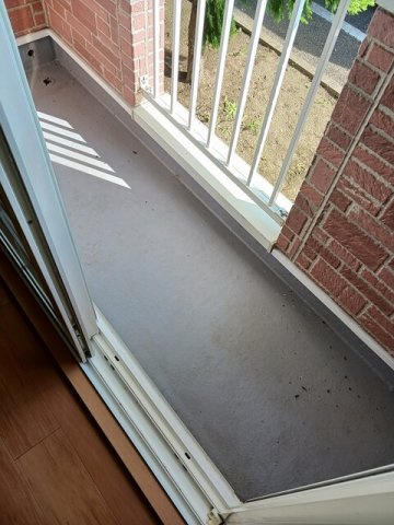 パール　メゾン　Ⅱのバルコニー|開放的で明るい空間を演出してくれるバルコニーです