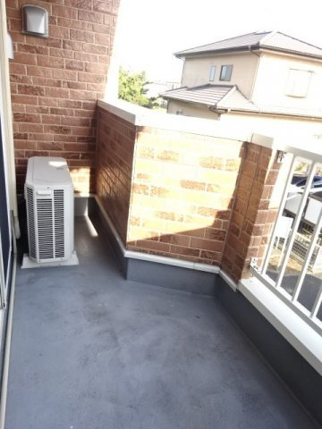 サニー　コートⅡのバルコニー|お洗濯にも便利なバルコニー付き
