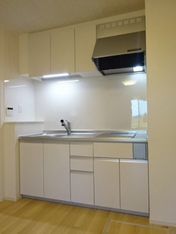 Ｋ．Ｚ　ｗｉｌｌ　Ｇのキッチン|コンパクトなキッチンで掃除もラクラク