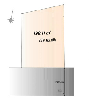【土地図】 | 中野区江古田1丁目　宅地分譲【建築条件なし】 16580万円