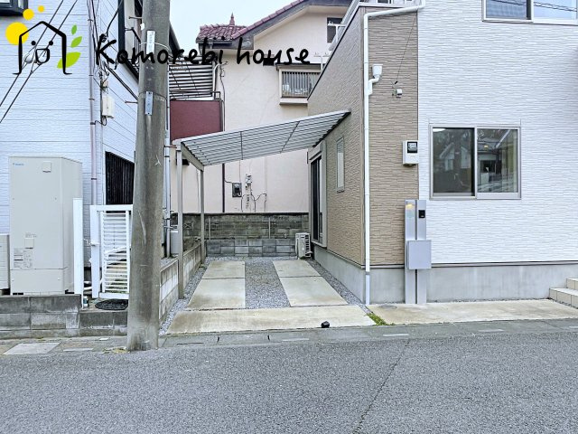 さいたま市見沼区大字西山村新田　中古一戸建ての駐車場|26.3.2撮影済み