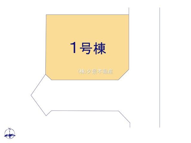 《仲介手数料無料》練馬区大泉学園町３丁目23-19新築一戸建てTerrechezの区画図
