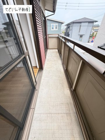 【バルコニー】 | 行田市棚田町　中古住宅   | 現地(2026年7月撮影)