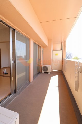 フェリス久留米シティのバルコニー|お洗濯にも便利なバルコニー付き