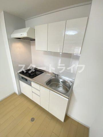 大阪市淀川区西宮原２丁目の賃貸マンションのキッチン