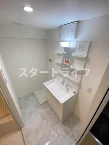大阪市淀川区西宮原２丁目の賃貸マンションの洗面所