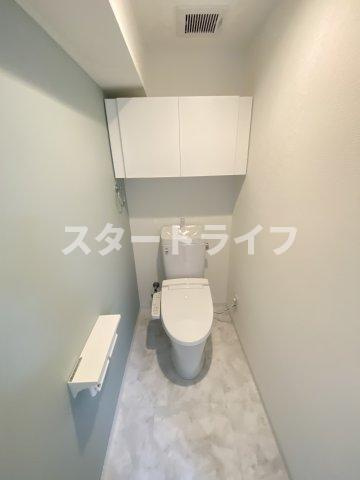 大阪市淀川区西宮原２丁目の賃貸マンションのトイレ