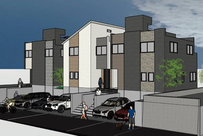 【外観】 | 全３棟／スカイバルコニー付きZEH水準／旭区善部町