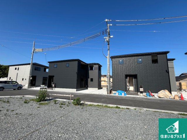 揖保郡太子町佐用岡　新築一戸建ての外観|お客様に長く安心して住んでいだだける事にこだわった家づくり！住んでからのアフターサービスにもしっかりと取り組んでいます！