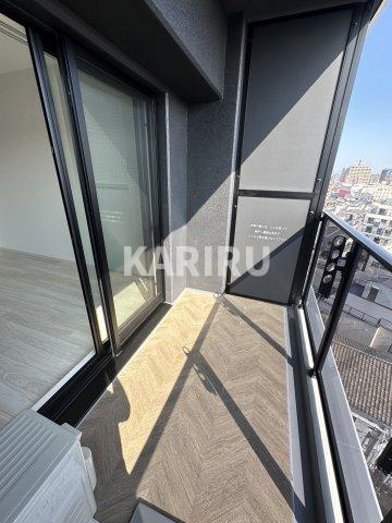 ルネフラッツ森小路駅前Ⅱ のバルコニー