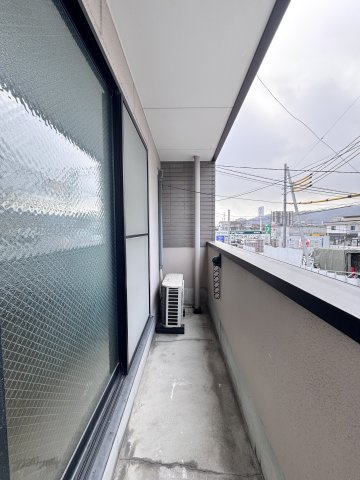 ウインズタックⅡのバルコニー