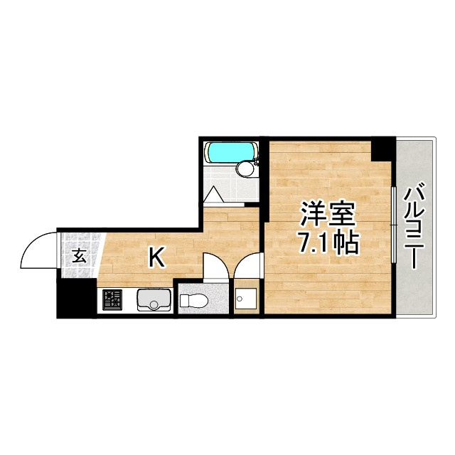 ウインズタックⅡの間取り