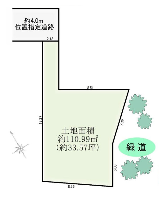 土地/新座市馬場２丁目の土地図