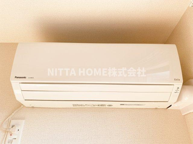 丹波市柏原町柏原のアパートの設備|エアコンも設置済★