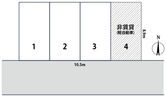 【区画図】 | 齋藤駐車場