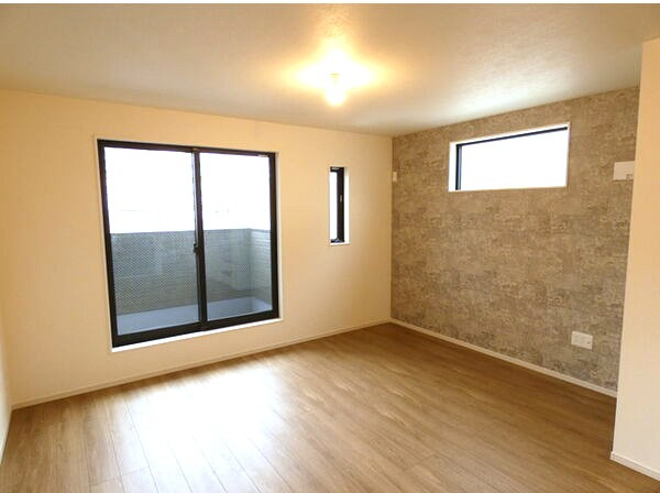 北区柳原一丁目１５戸建の居間・リビング