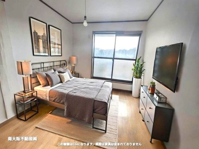 泉佐野市上之郷　中古戸建のその他|二階洋室。家具はイメージ画像です。