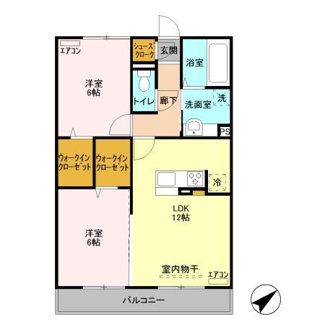 【間取り】 | グランドゥールⅤ　B棟