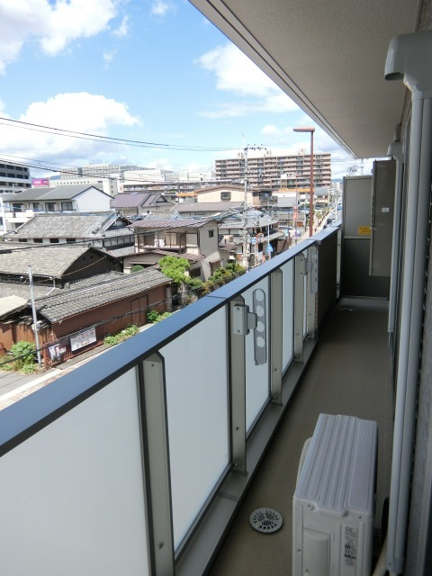 ルージュパードゥのバルコニー