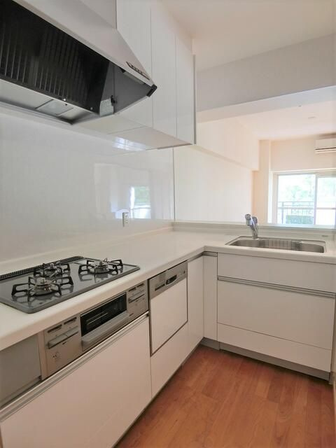 朝日広尾マンションのキッチン