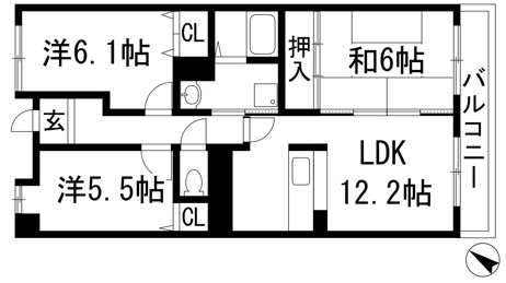 【間取り】
