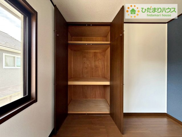 常陸太田市松栄町　中古戸建の収納|光の影響を受けにくいので、物の保存に最適♪