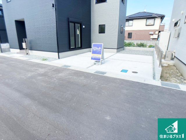 揖保郡太子町佐用岡　新築一戸建ての駐車場|駐車スペース！散水栓があるので、こまめに愛車を洗えます！