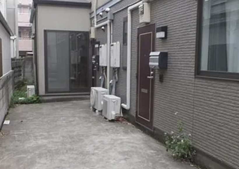 パルコート神楽坂のエントランス