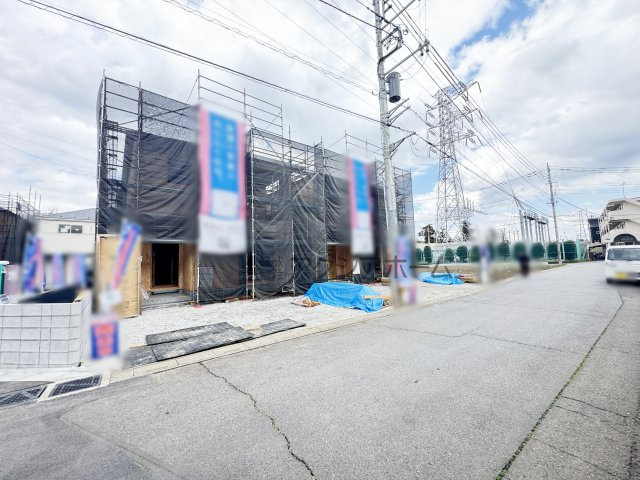 入間市大字下藤沢・全13棟　新築一戸建　12号棟の前面道路含む現地写真|現地写真（2026年3月27日撮影）