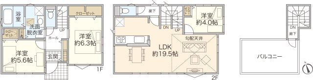 Vergarden善行坂　新築分譲住宅　全4棟の画像