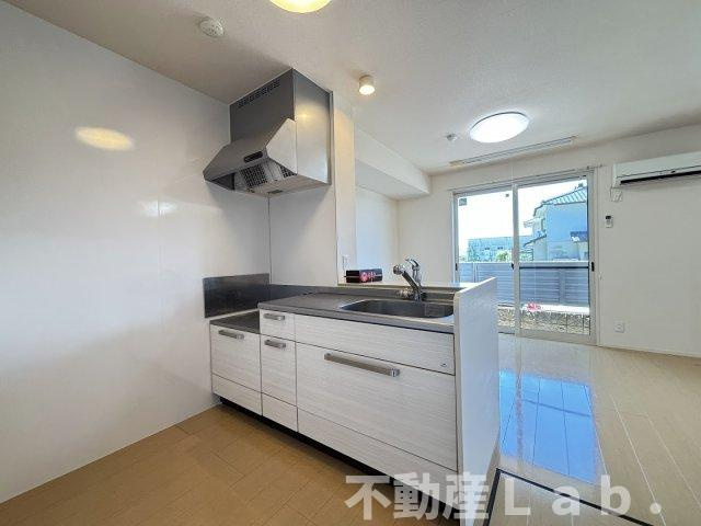 グランソレイユ　A棟のキッチン