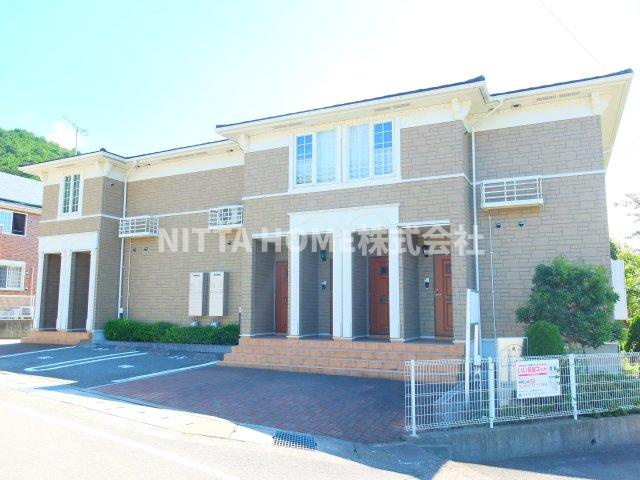 エスペランサⅠの外観パース|宅配ＢＯＸ設置物件です◇