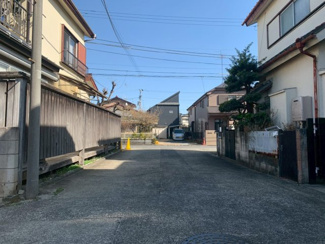 【前面道路含む現地写真】 | 武蔵村山市大南3丁目　売地　【全1区画】