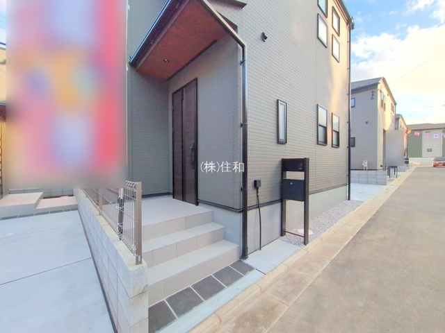 【新築分譲住宅】富士見市渡戸1丁目の前面道路含む現地写真