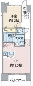 スリーアイランドタワー星ヶ丘の間取り