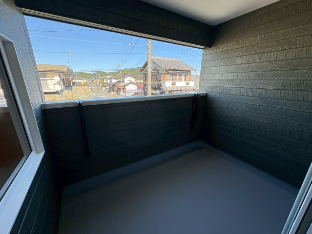ONEHOUSE 行橋市行事2丁目15号地　新築一戸建てのバルコニー|インナーバルコニーで急な雨でも安心♪
【行橋市　新築一戸建て】